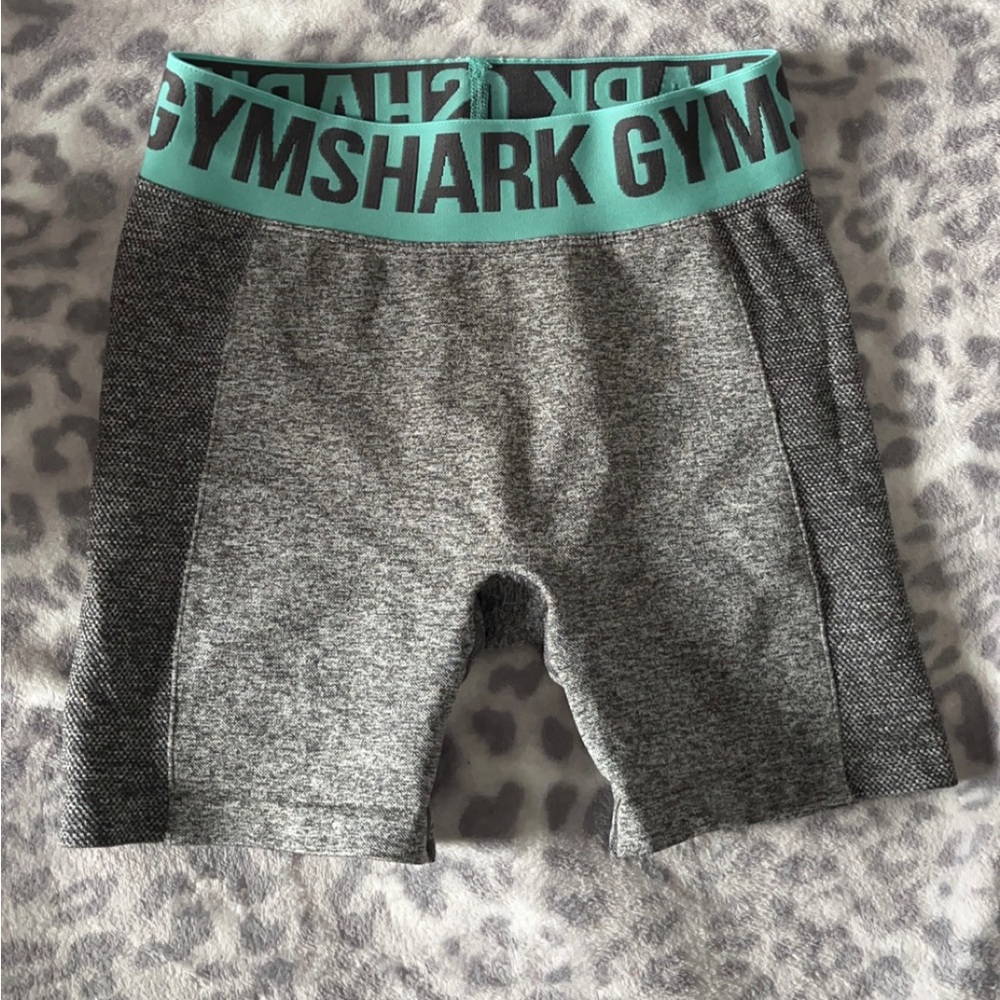 Gymshark Gray and Teal Shorts